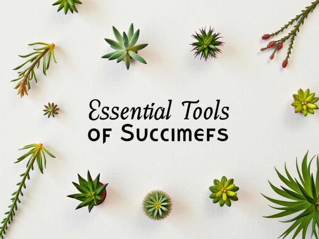 Essential Tools for Succulent Care Beginners