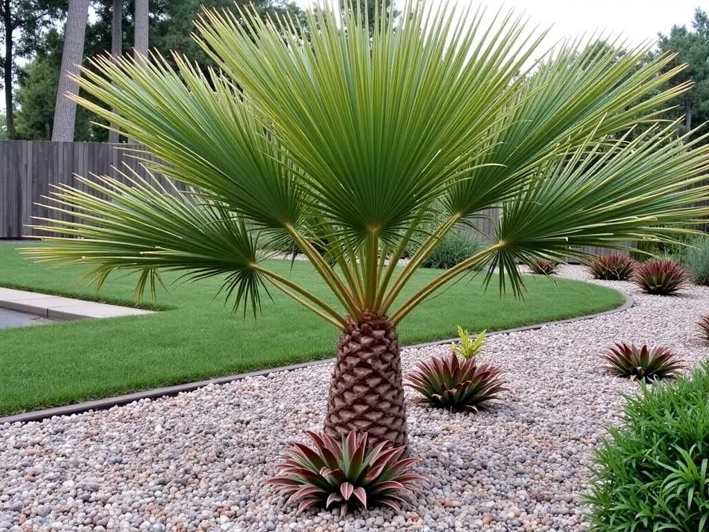 Succulent & Ponytail Palm Outdoor Landscaping