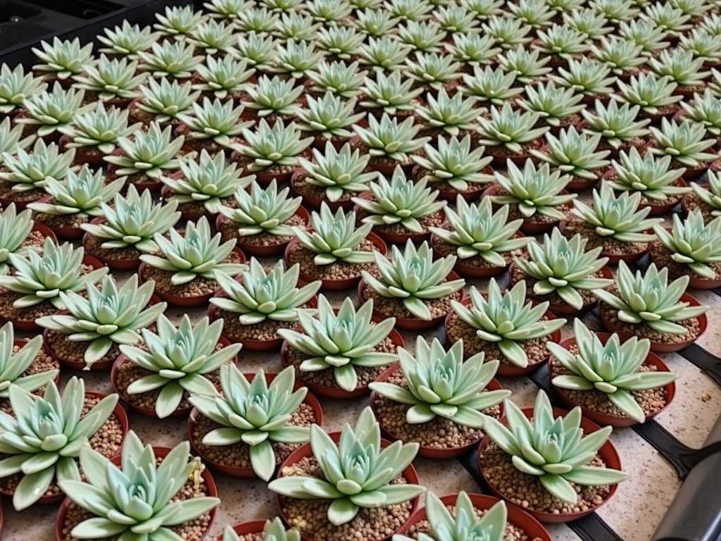 Mass Propagating Succulents for Events