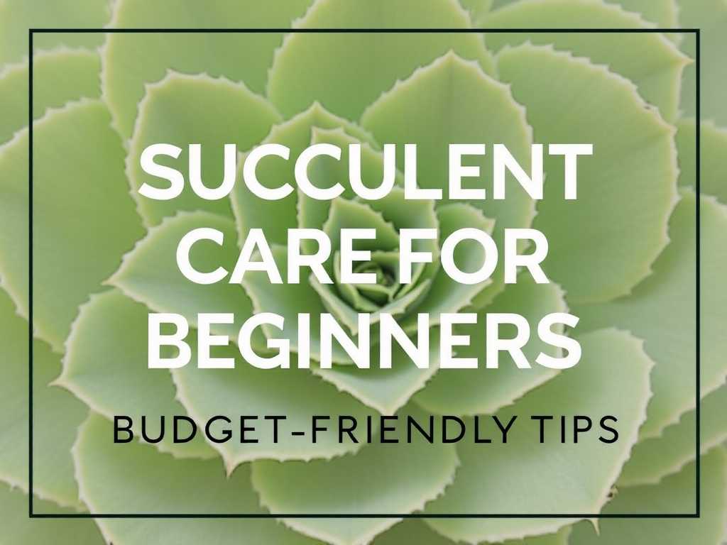 Succulent Care for Beginners: Budget-Friendly Tips(1)