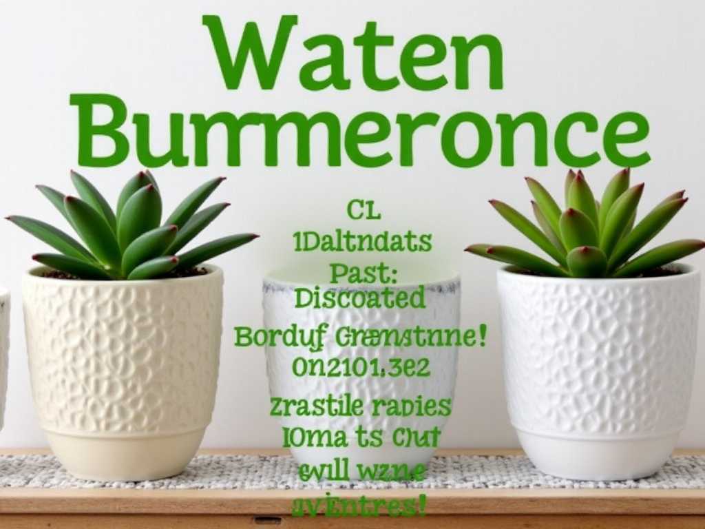 Succulent Care for Beginners: 1-Year Growth Plan(1)