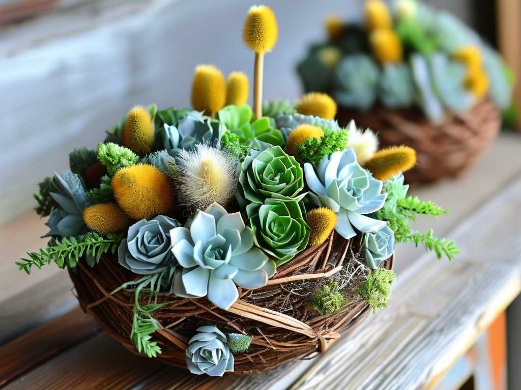 How to Create a Succulent Wreath