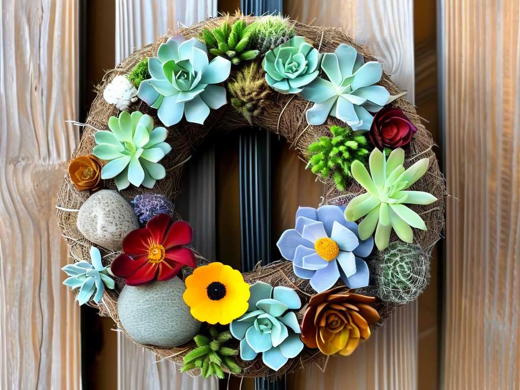 How to Create a Succulent Wreath(1) How to Create a Succulent Wreath(1)
