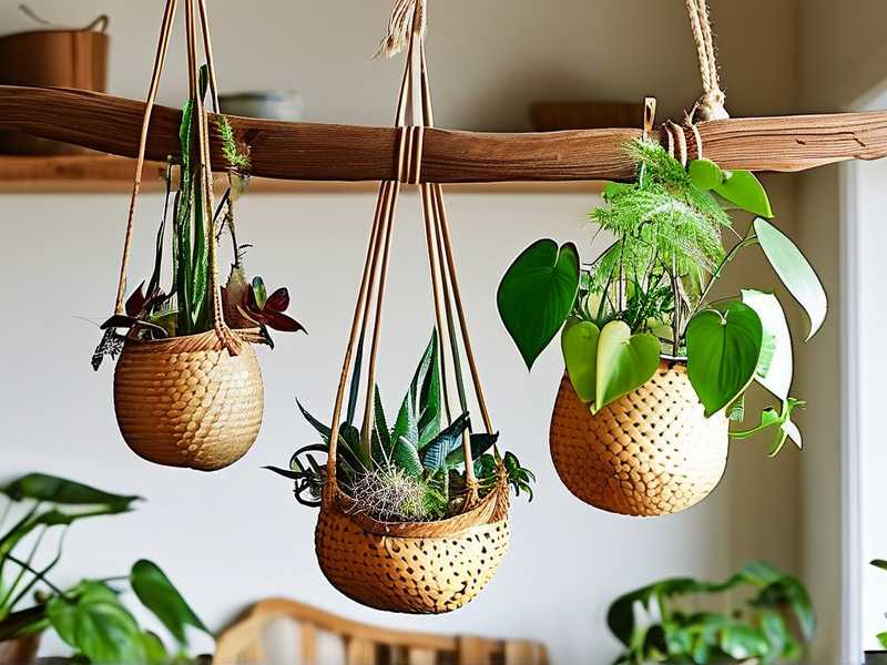  How to Hang Succulents in Hanging Rattan Pot Planters