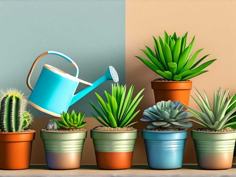  How to Water Succulents Using a Handheld Watering Can