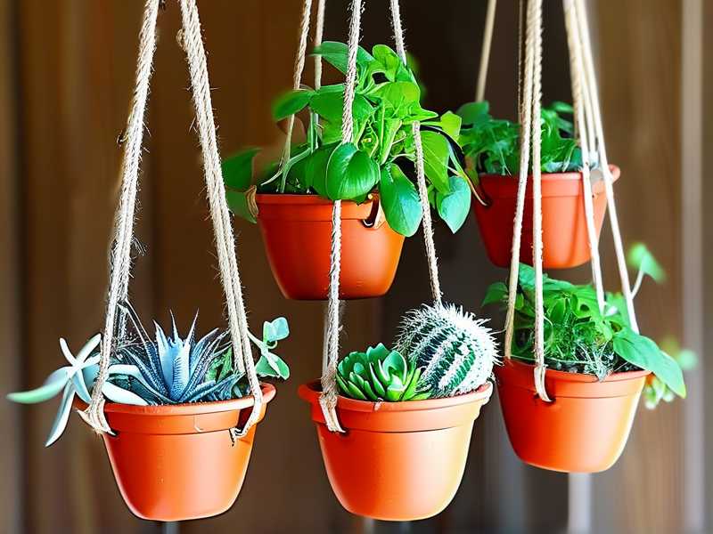  How to Hang Succulents in Hanging Terracotta Basket Planters