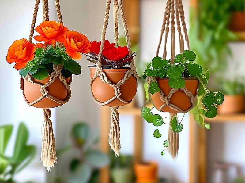 How to Hang Succulents in Hanging Macrame Pot Holders