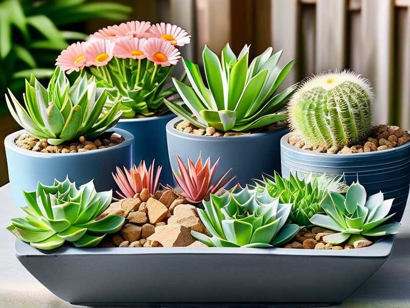 How to Plant Succulents in Limestone Planters