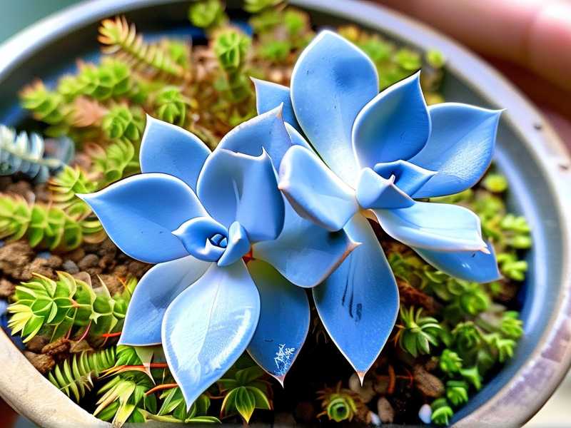 How to Fix Succulents With Pale Blue Leaves