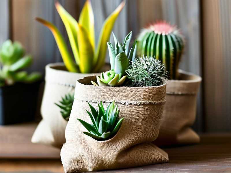 How to Grow Succulents in Fabric Planters