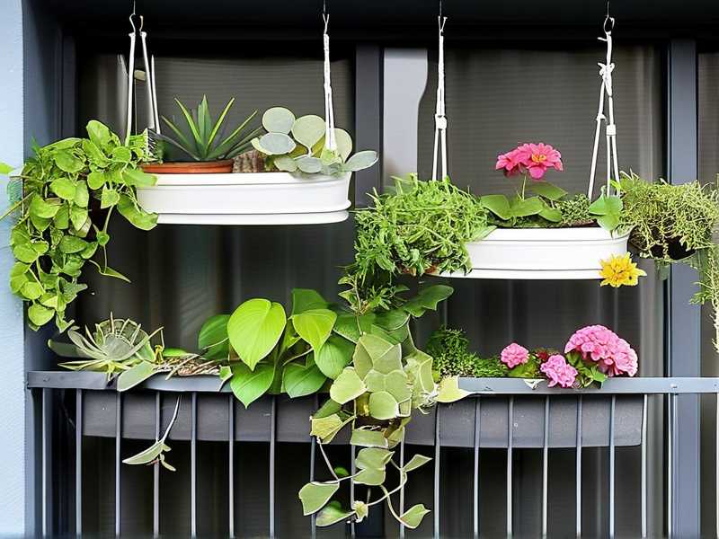 How to Hang Succulents in Balcony Planters