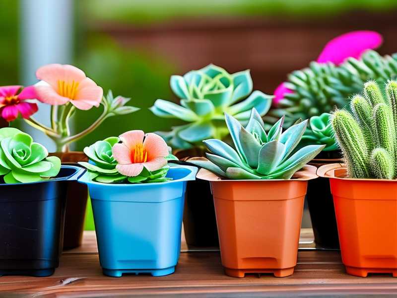 How to Grow Succulents in Plastic Trays